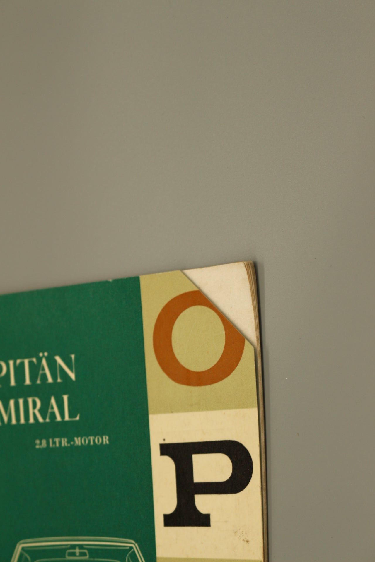Operating Instructions Captain Admiral 2.8 LTR. - Engine