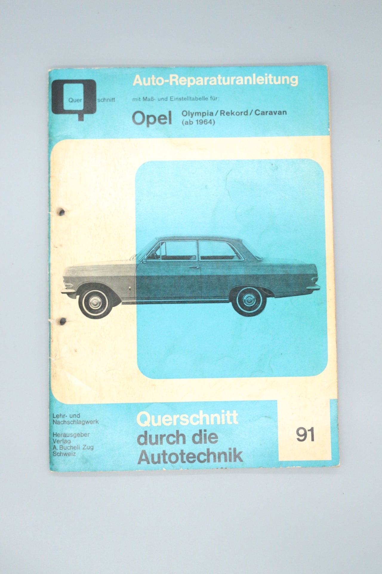 Werkstatthandbuch Opel Rekord A