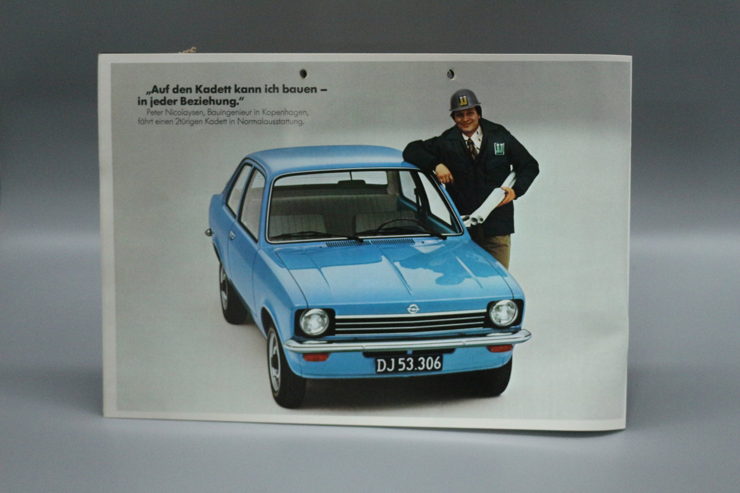 Verkaufsbroschüre Opel Kadett C