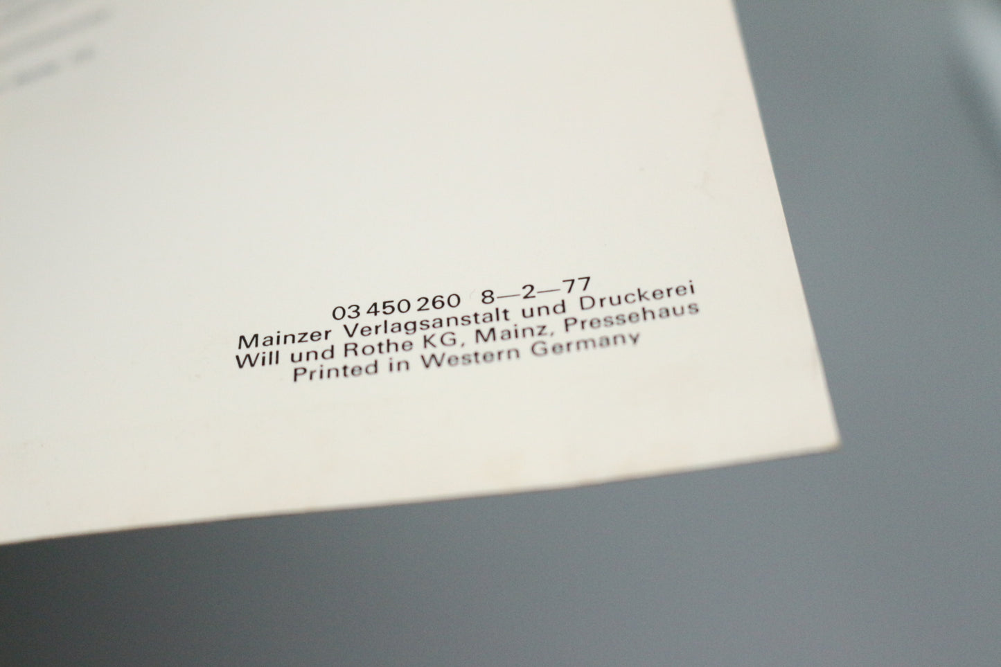 Owner's Manual Opel Admiral Diplomat B February 1977