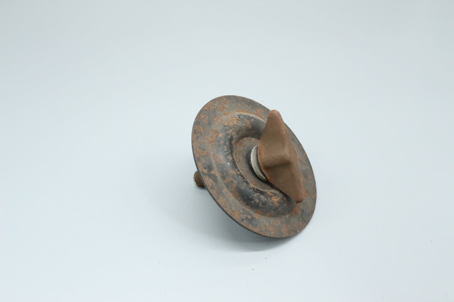 Schraube mit Deckel