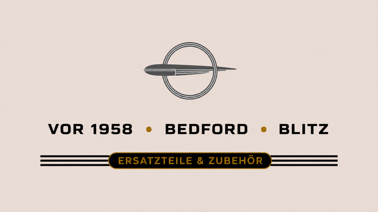 Teile vor 1958 + Blitz / Bedford