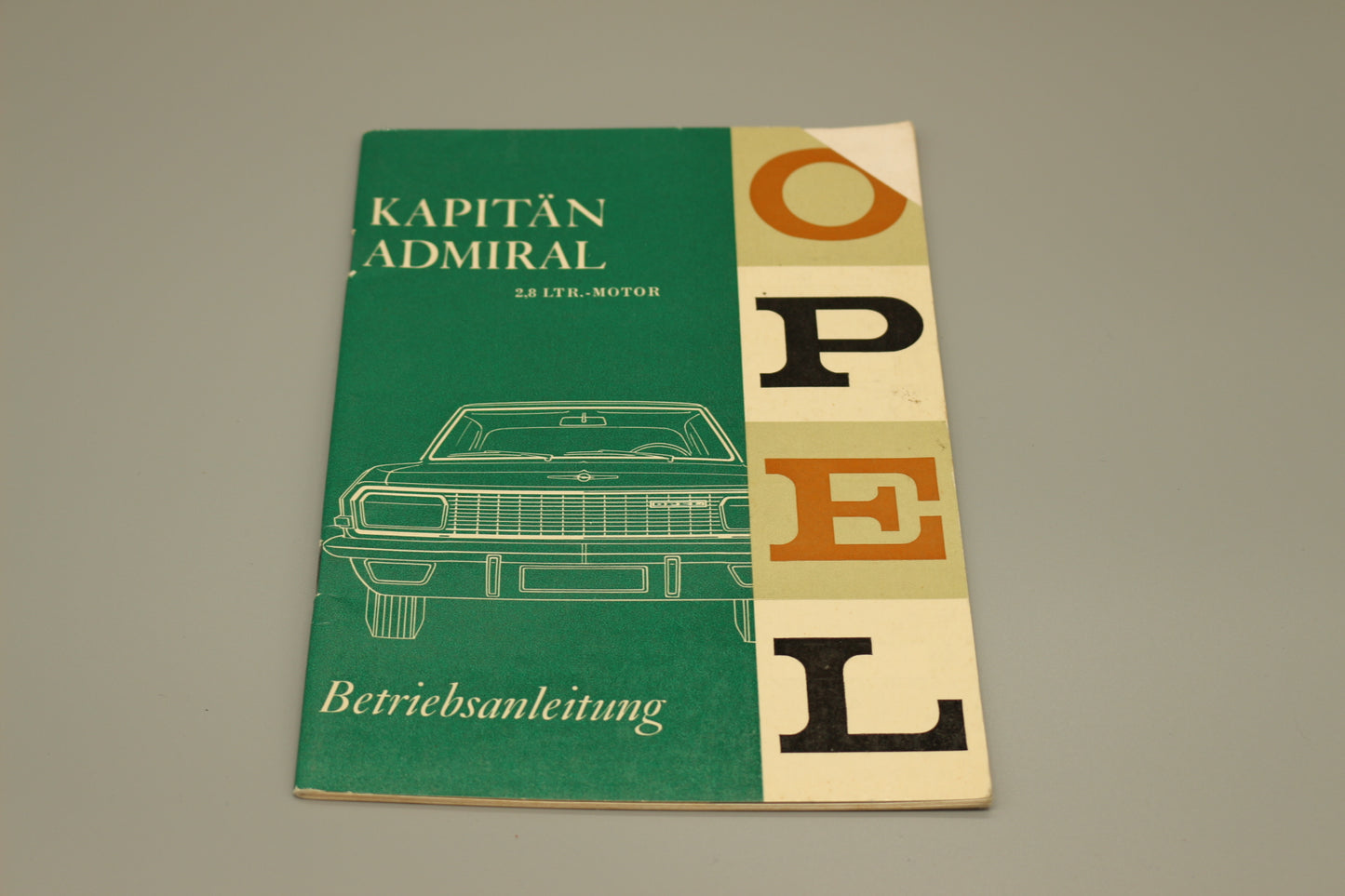 Operating Instructions Captain Admiral 2.8 LTR. - Engine
