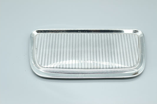 Fog light blanking plate