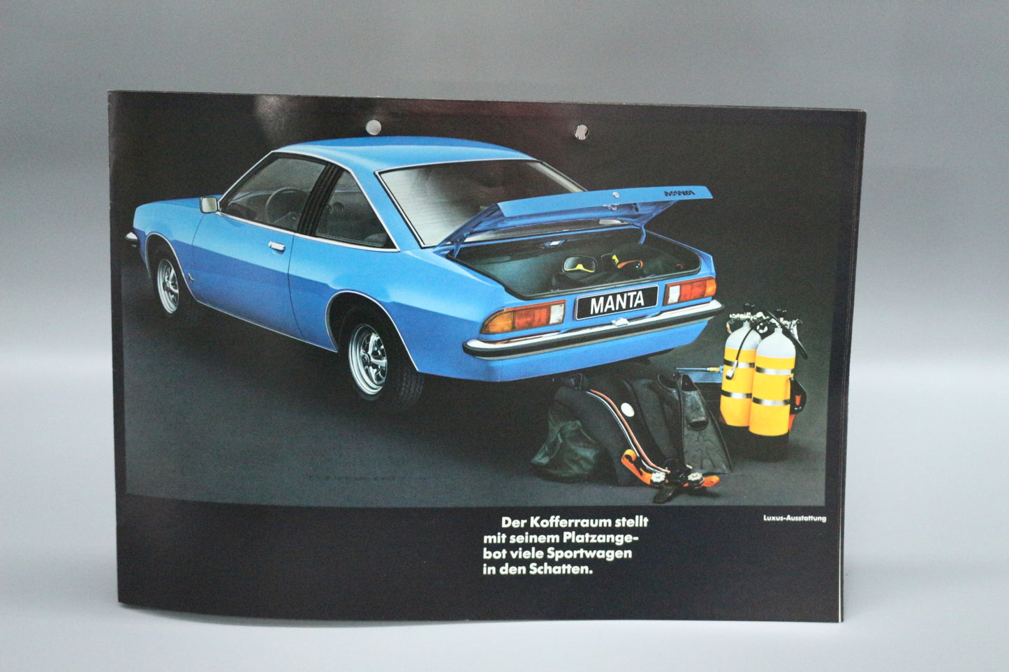 Verkaufsprospekt Opel Manta B