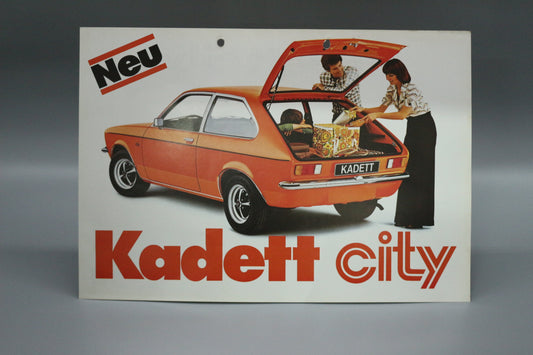 Sales Brochure Opel Kadett City
