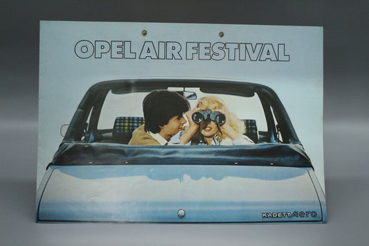 Sales Leaflet Opel Kadett Aero
