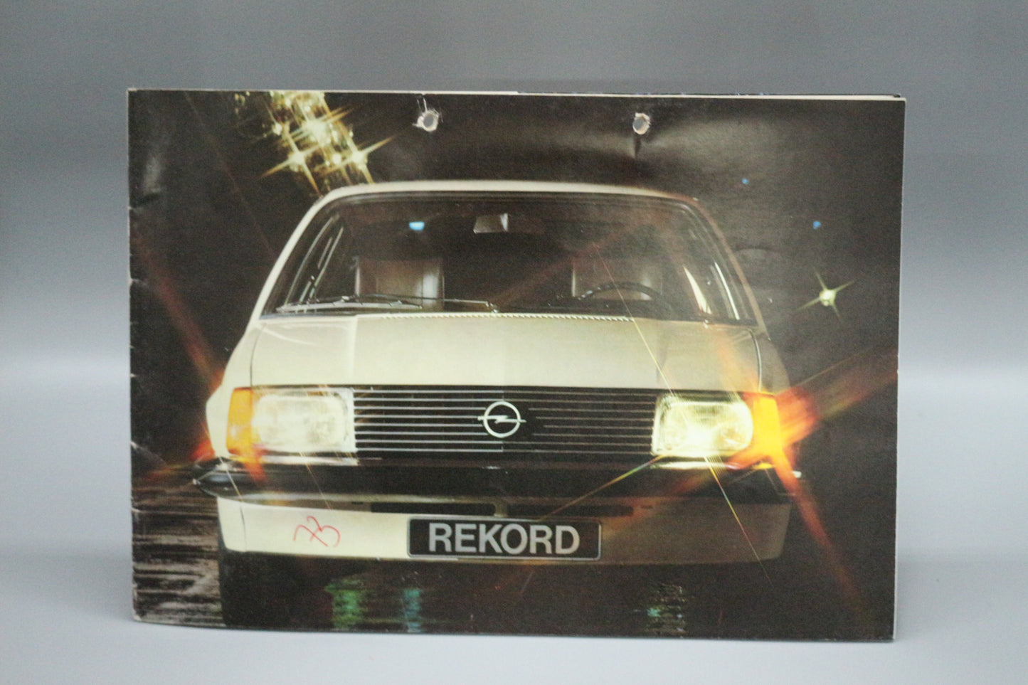 Verkaufsbroschüre Opel Rekord E