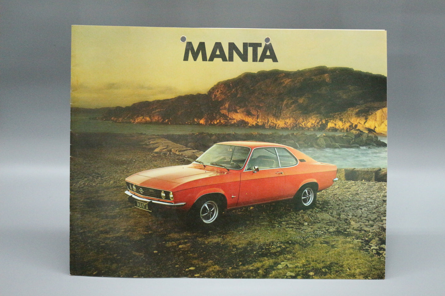 Sales Brochure Opel Manta A