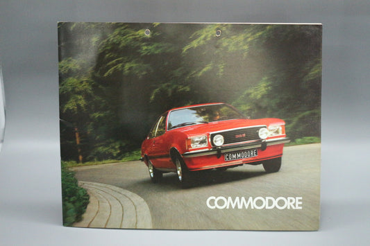 Verkaufsprospekt Opel Commodore B
