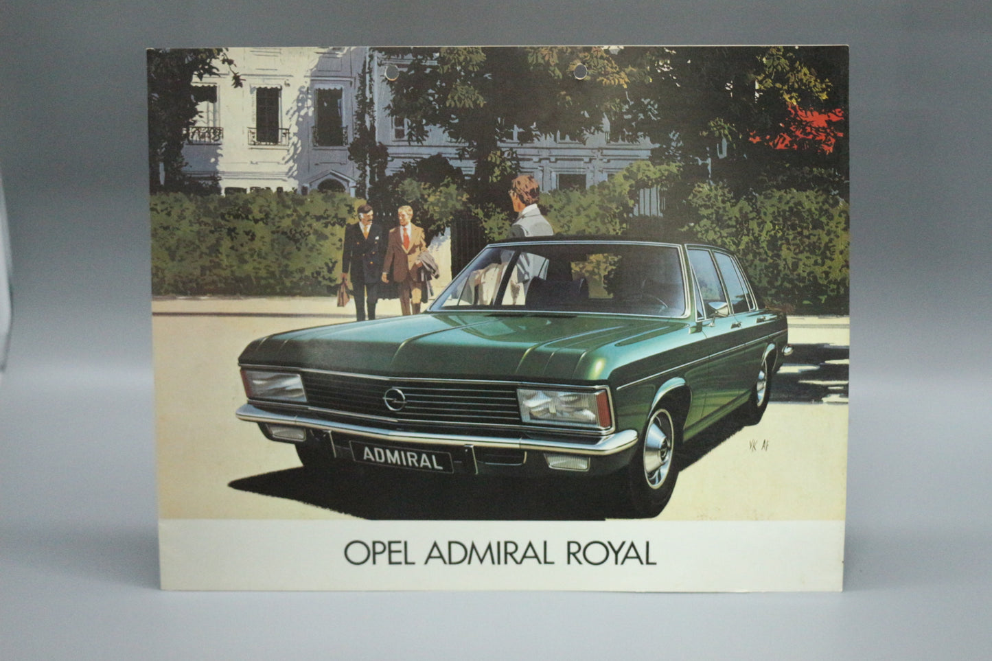 Leaflet Sales Brochure Opel Admiral Royal