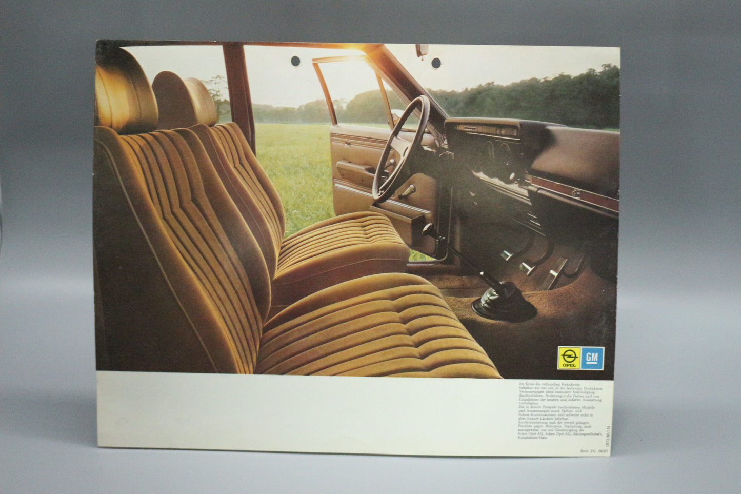 Leaflet Sales Brochure Opel Admiral Royal