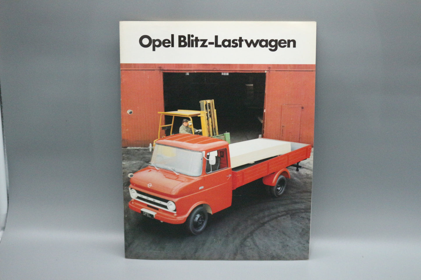Faltblatt Verkaufsbroschüre Opel Blitz Lastwagen
