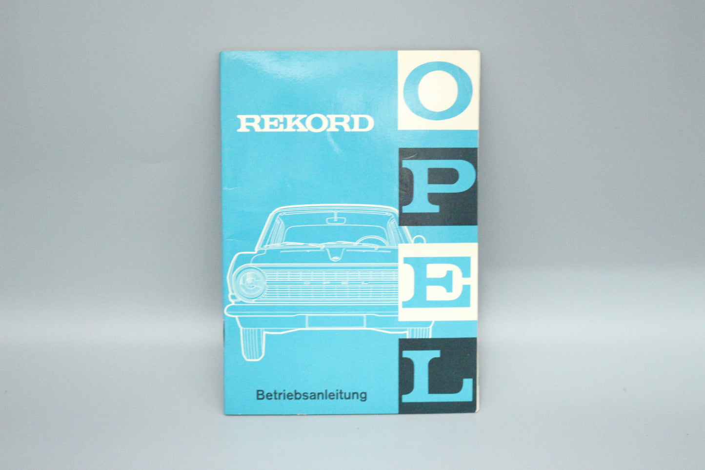 Owner's manual Opel Rekord A like new