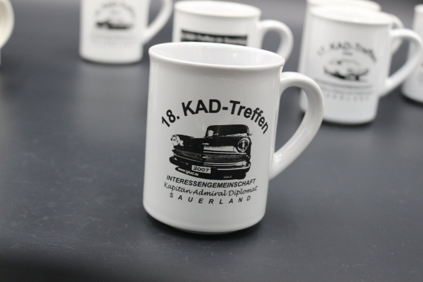 Kaffeepott Opel Kapitän Admiral Diplomat Sauerland Treffen 2007