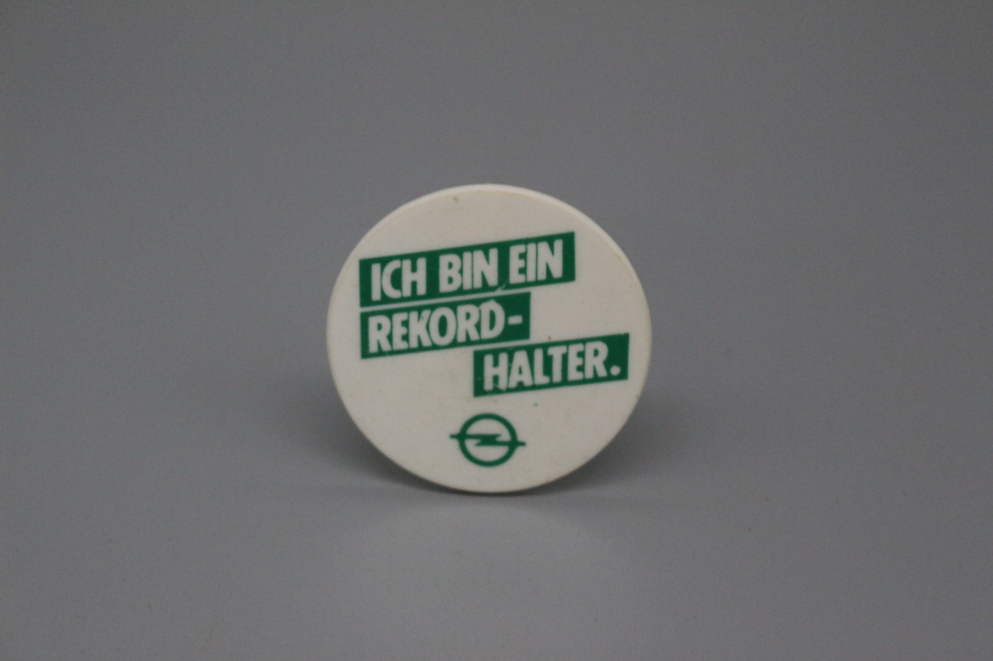 Pin Clip Opel I am a Record Holder.