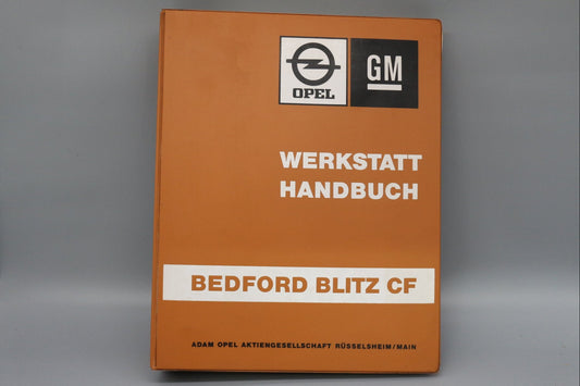 Werkstatthandbuch Opel GM Bedford Blitz CF