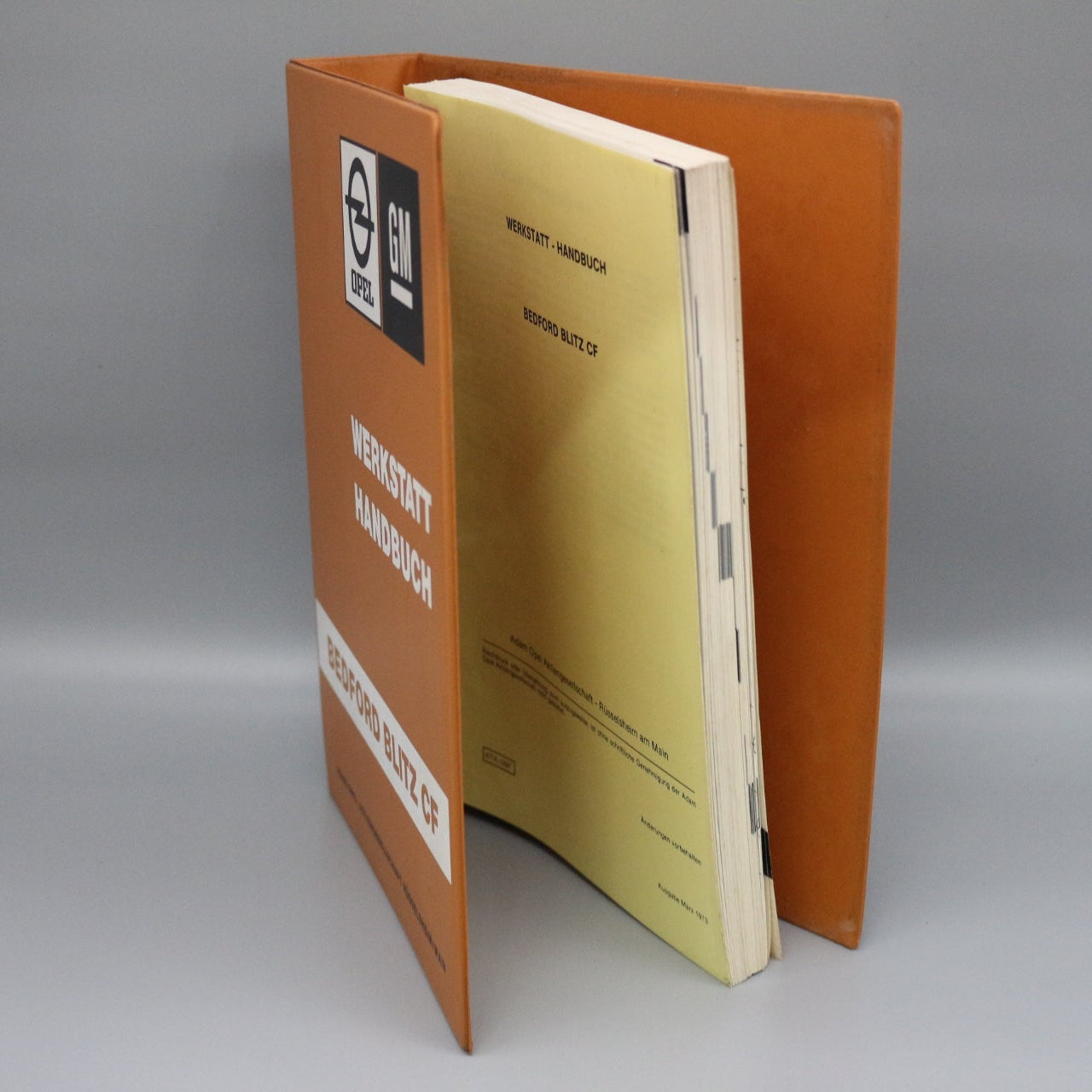 Werkstatthandbuch Opel GM Bedford Blitz CF