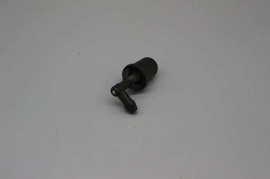 Washer nozzle rear window wiper