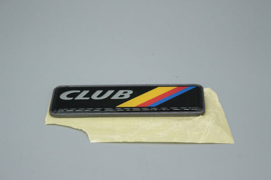 Typschild Emblem Schriftzug