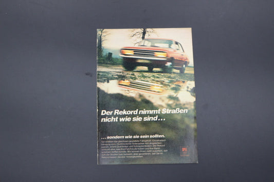 Rekord C Zeitgenössische Werbung DIN A 5