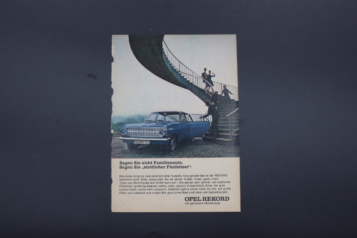 Rekord A Zeitgenössische Werbung DIN A 5