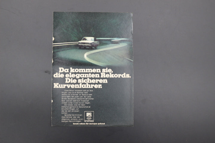 Rekord C Zeitgenössische Werbung DIN A 5
