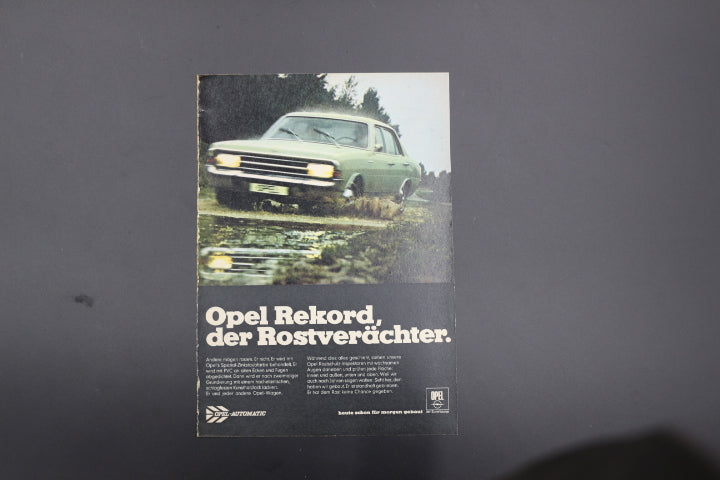 Rekord C Zeitgenössische Werbung DIN A 5