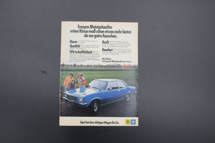 Rekord D Zeitgenössische Werbung DIN A 5