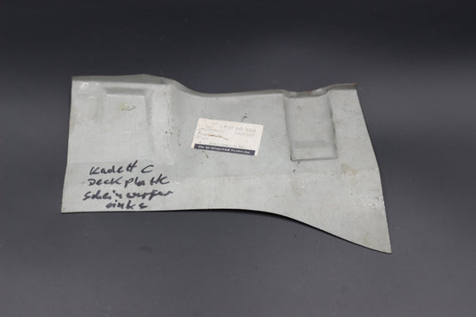 Reparaturblech Deckplatte Scheinwerfer links
