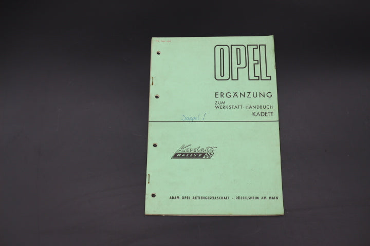 Handbuch Reparaturhandbuch Ergänzung zum Werkstatthandbuch